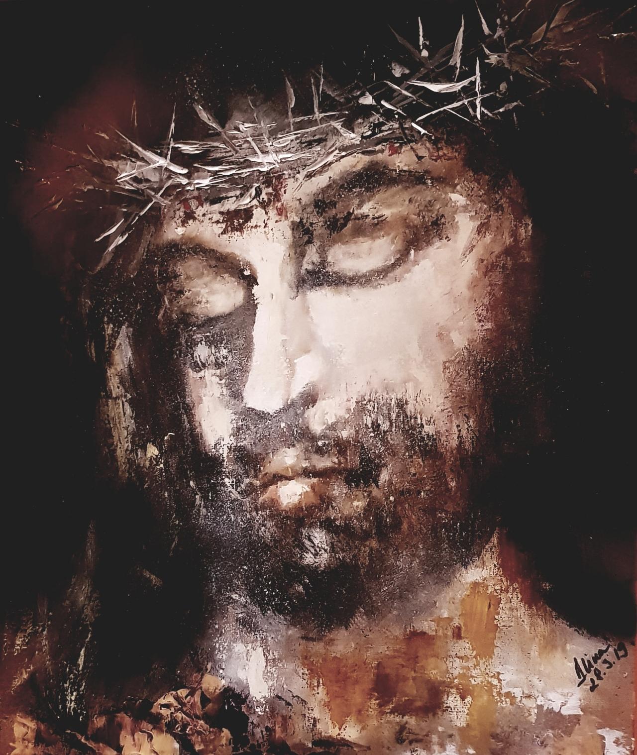 ArteDiAlina.com painting: be merciful